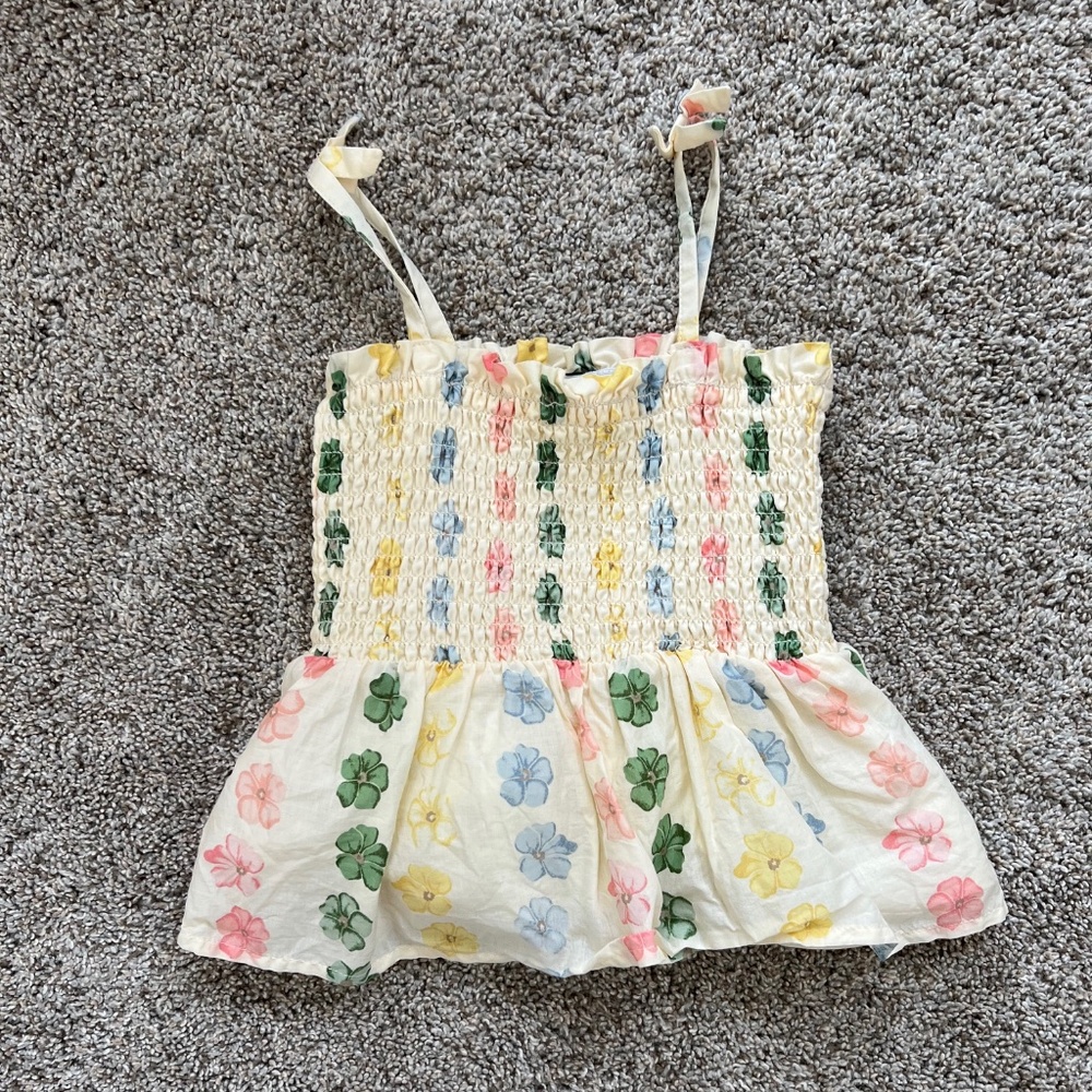 Janie and Jack Smoke Top- Size 2T